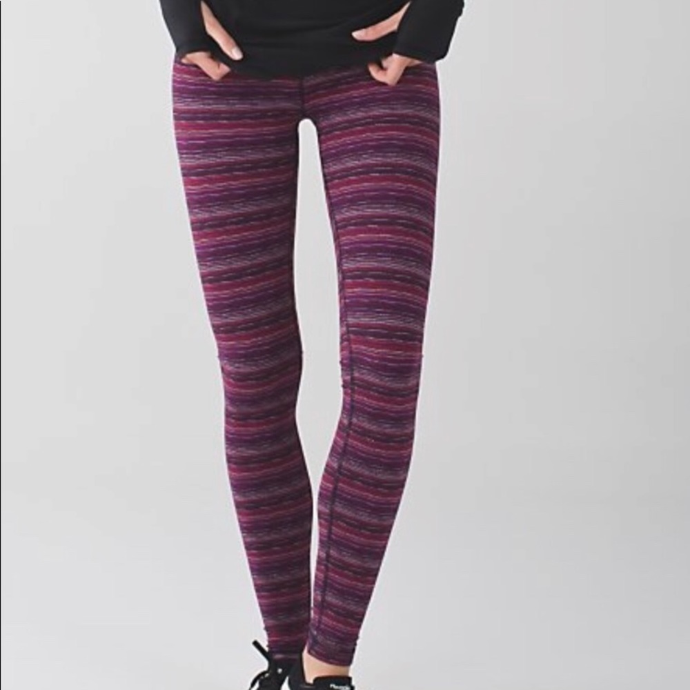 Lululemon Wunder Under Pant lll Space Dye Twisted